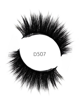 5D 07 Luxury Mink Strip Lashes (Vegan)