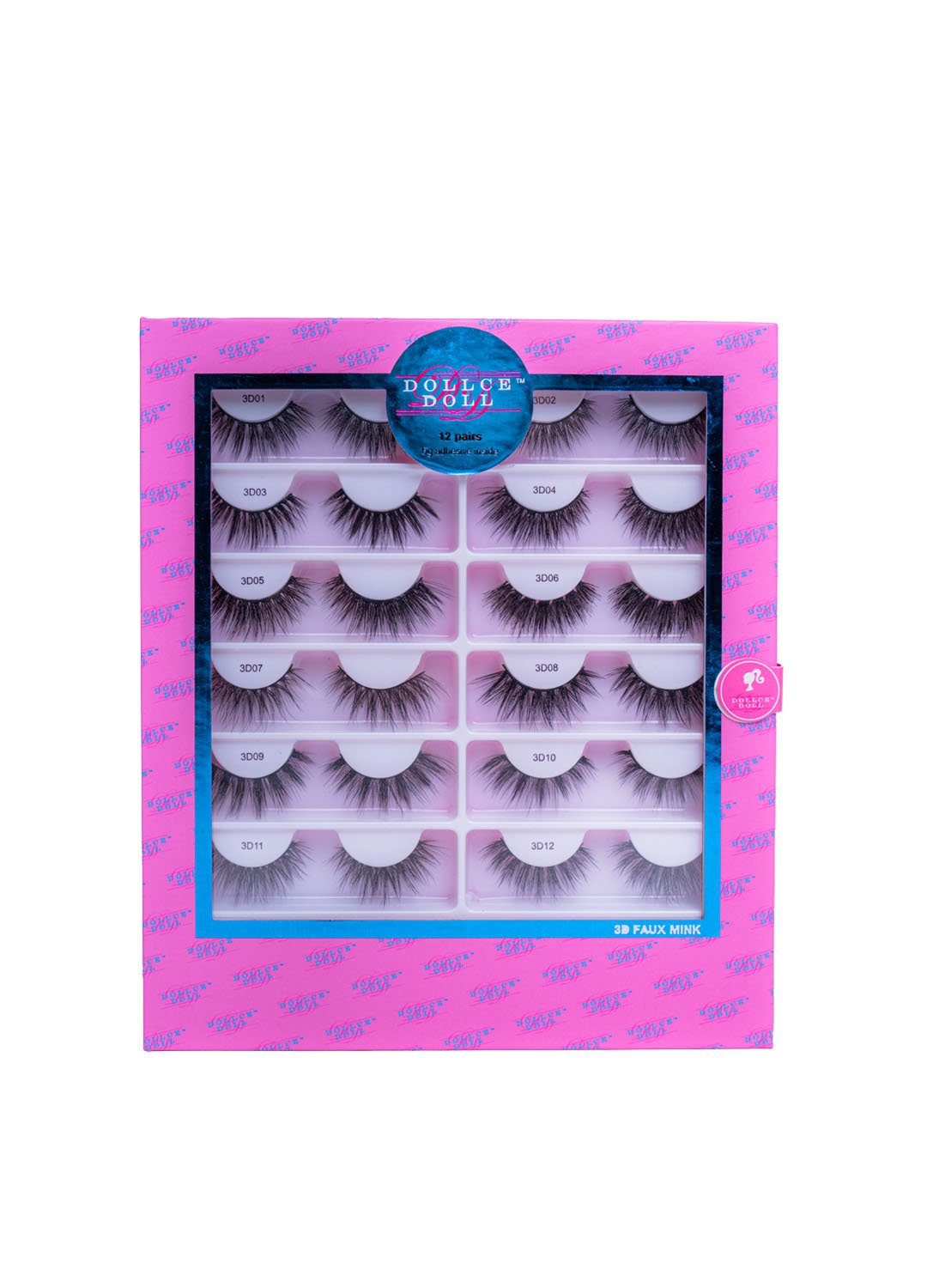 3D Faux Mink Book - All 12 Styles (Vegan)