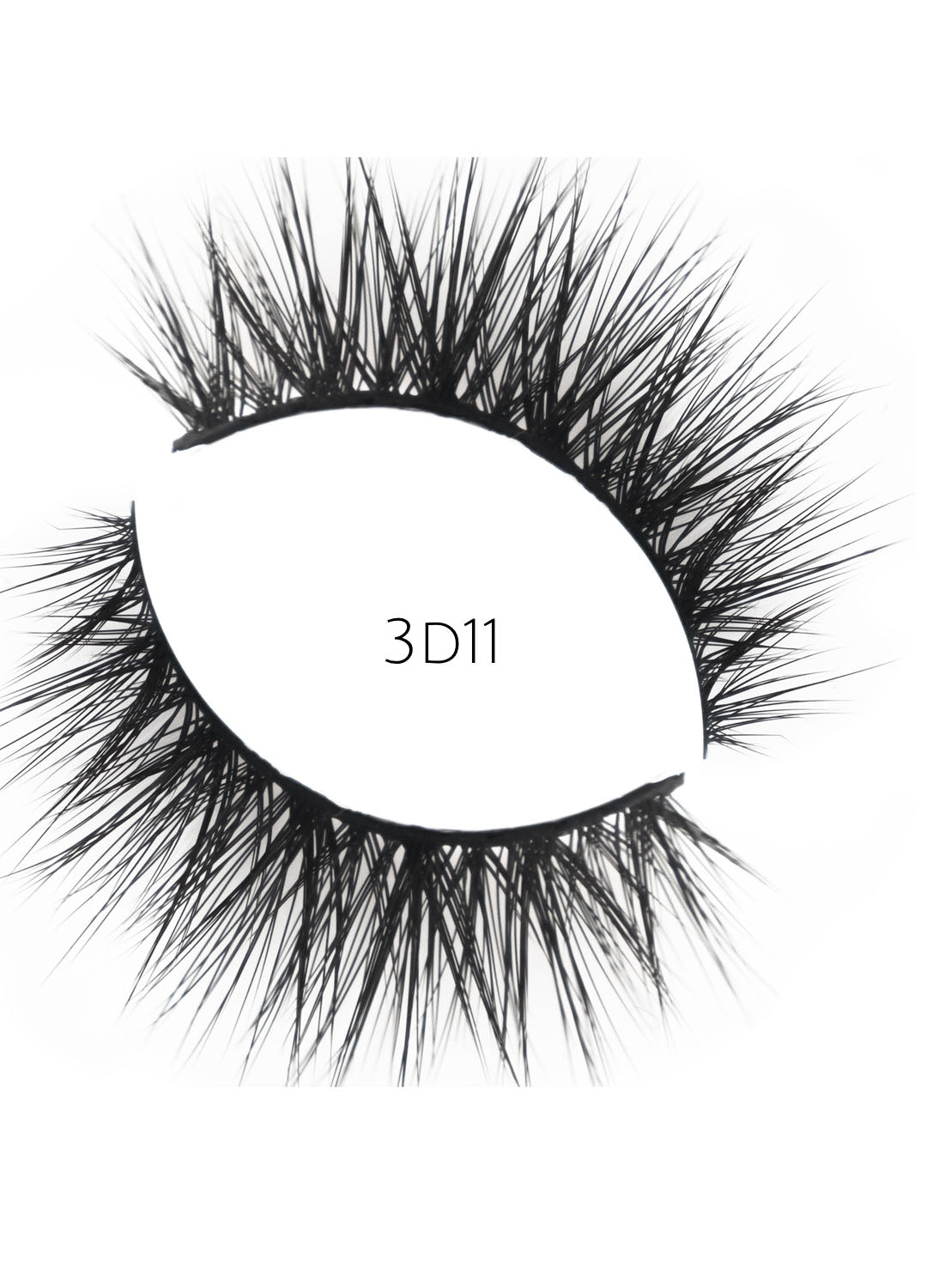 3D 11 Faux Mink Strip Lashes (Vegan)