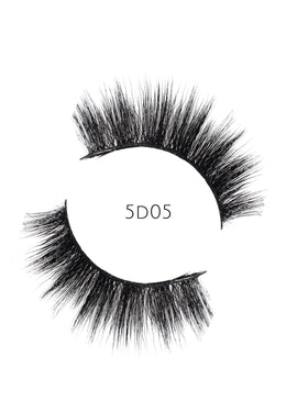 5D 05 Luxury Mink Strip Lashes (Vegan)