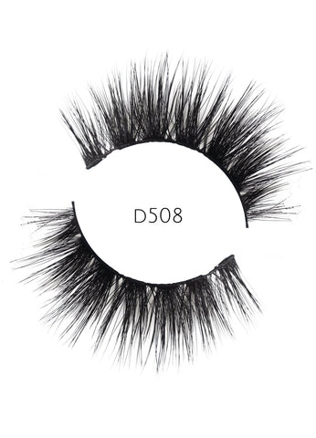 5D 08 Luxury Mink Strip Lashes (Vegan)