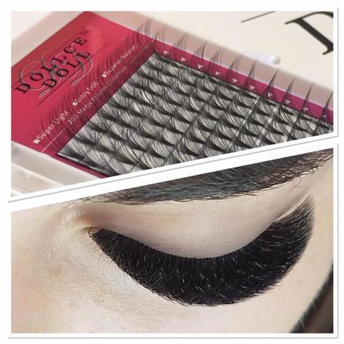 Pre Made Russian Fan Lashes (Heat Bonded)