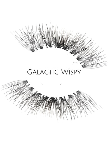 Wispy Galactic Human Hair Strip Lashes