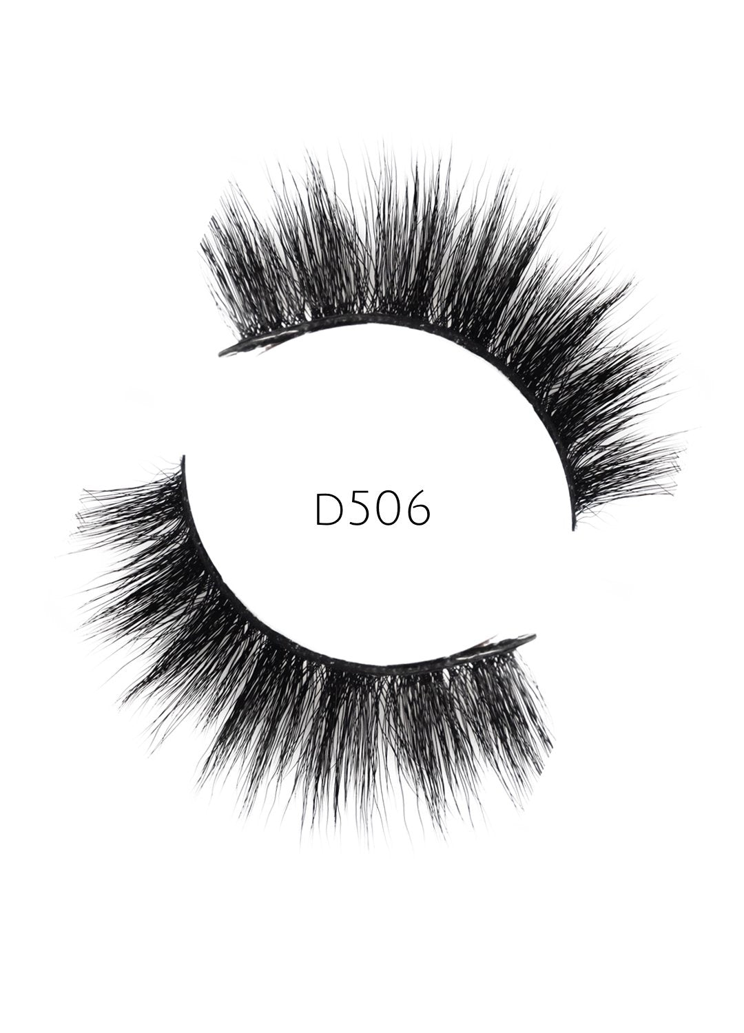 5D 06 Luxury Mink Strip Lashes (Vegan)
