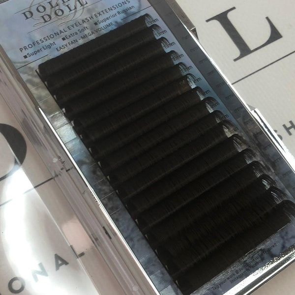 *NEW* BROWN 0.07 Easy Fan Russian Volume Cashmere Lashes (16 lines)