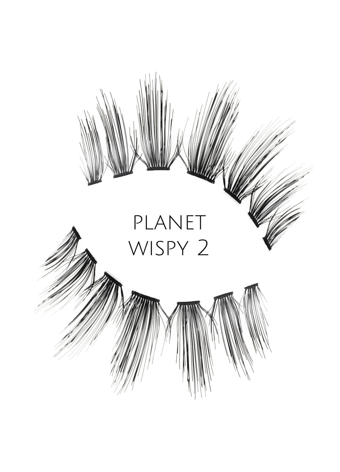 Planet Wispey 2 Human Hair Strip Lashes